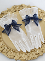 Lolita Lace Bow Retro Elegant Lolita Gloves Lolita Lace Bow Retro Elegant Lolita Gloves