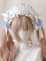 Lolita Bow Elegant Doll Sense Hair Band KC Hairpin Lolita Bow Elegant Doll Sense Hair Band KC Hairpin