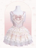 Elegant Sweet Ballet Style Princess Dress JSK Lolita Suspender Dress Elegant Sweet Ballet Style Princess Dress JSK Lolita Suspender Dress