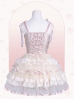 Elegant Sweet Ballet Style Princess Dress JSK Lolita Suspender Dress Elegant Sweet Ballet Style Princess Dress JSK Lolita Suspender Dress