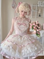 Elegant Sweet Ballet Style Princess Dress JSK Lolita Suspender Dress Elegant Sweet Ballet Style Princess Dress JSK Lolita Suspender Dress