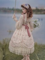 Sweet and Elegant Printed OP Lolita Dress Sweet and Elegant Printed OP Lolita Dress