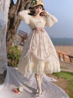 Sweet and Elegant Printed OP Lolita Dress Sweet and Elegant Printed OP Lolita Dress