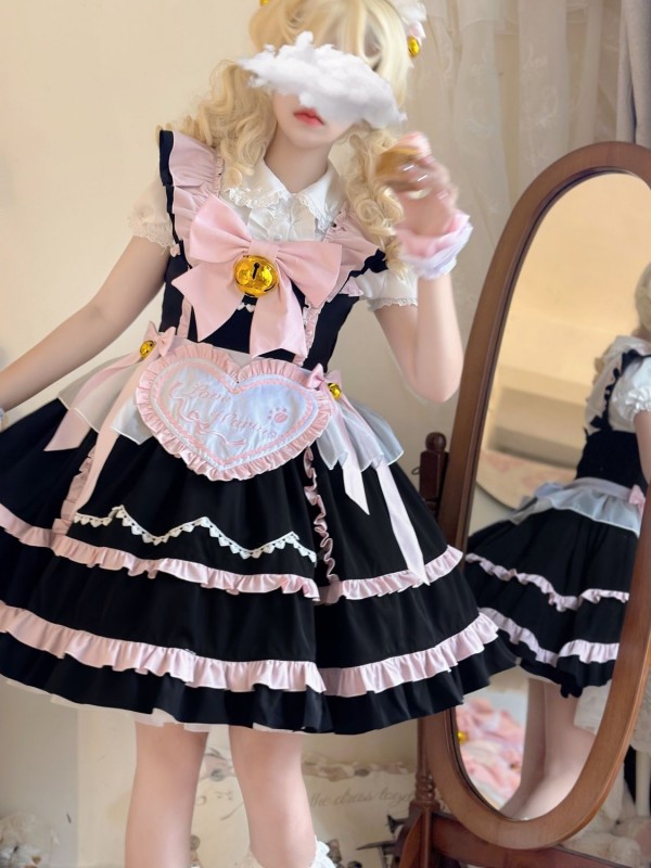 Lolita Dress Sweet Maid JSK Suspender Dress Lolita Dress Sweet Maid JSK Suspender Dress