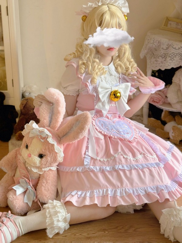 Lolita Dress Sweet Maid JSK Suspender Dress Lolita Dress Sweet Maid JSK Suspender Dress