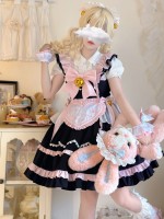 Lolita Dress Sweet Maid JSK Suspender Dress Lolita Dress Sweet Maid JSK Suspender Dress