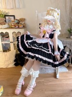 Lolita Dress Sweet Maid JSK Suspender Dress Lolita Dress Sweet Maid JSK Suspender Dress