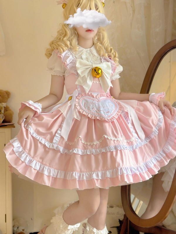 Lolita Dress Sweet Maid JSK Suspender Dress Lolita Dress Sweet Maid JSK Suspender Dress