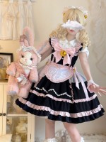 Lolita Dress Sweet Maid JSK Suspender Dress Lolita Dress Sweet Maid JSK Suspender Dress