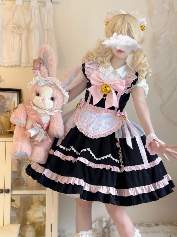 Lolita Dress Sweet Maid JSK Suspender Dress Lolita Dress Sweet Maid JSK Suspender Dress