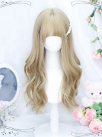 Lolita Wig Blonde Big Wave JK Long Hair Lolita Wig Blonde Big Wave JK Long Hair