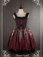 Sweet Vintage Lolita Madonna Cross Round Neck Jumperskirt suspender Dress Sweet Vintage Lolita Madonna Cross Round Neck Jumperskirt suspender Dress