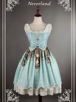Sweet Vintage Lolita Madonna Cross Round Neck Jumperskirt suspender Dress Sweet Vintage Lolita Madonna Cross Round Neck Jumperskirt suspender Dress
