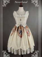 Sweet Vintage Lolita Madonna Cross Round Neck Jumperskirt suspender Dress Sweet Vintage Lolita Madonna Cross Round Neck Jumperskirt suspender Dress