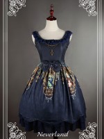 Sweet Vintage Lolita Madonna Cross Round Neck Jumperskirt suspender Dress Sweet Vintage Lolita Madonna Cross Round Neck Jumperskirt suspender Dress