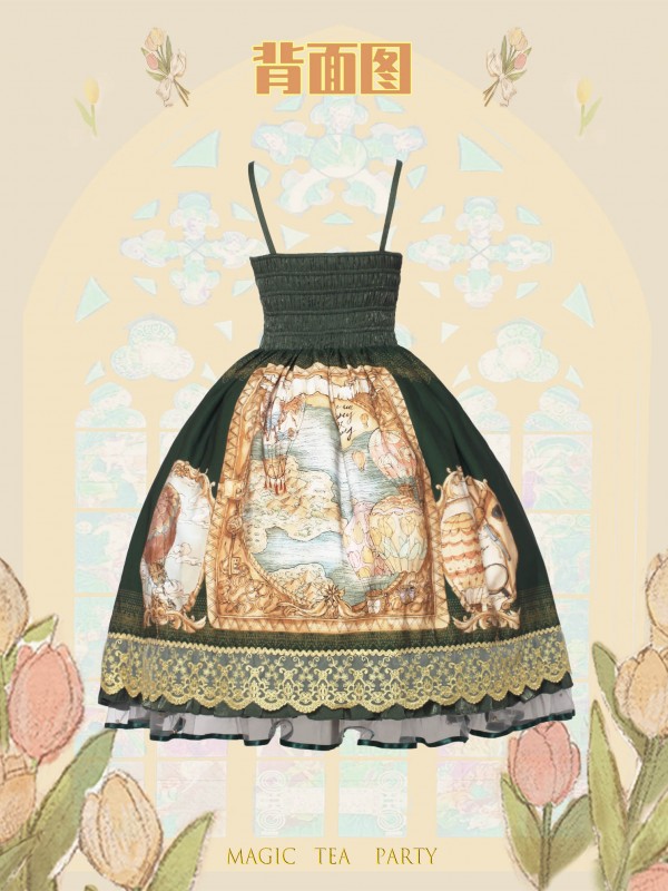 Magic Teaparty - Escape from the Tulips Elegant Jumperskirt Magic Teaparty - Escape from the Tulips Elegant Jumperskirt