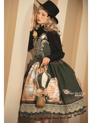 Magic Teaparty - Escape from the Tulips Elegant Jumperskirt