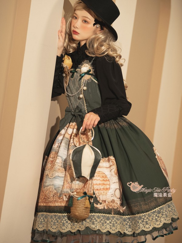Magic Teaparty - Escape from the Tulips Elegant Jumperskirt Magic Teaparty - Escape from the Tulips Elegant Jumperskirt