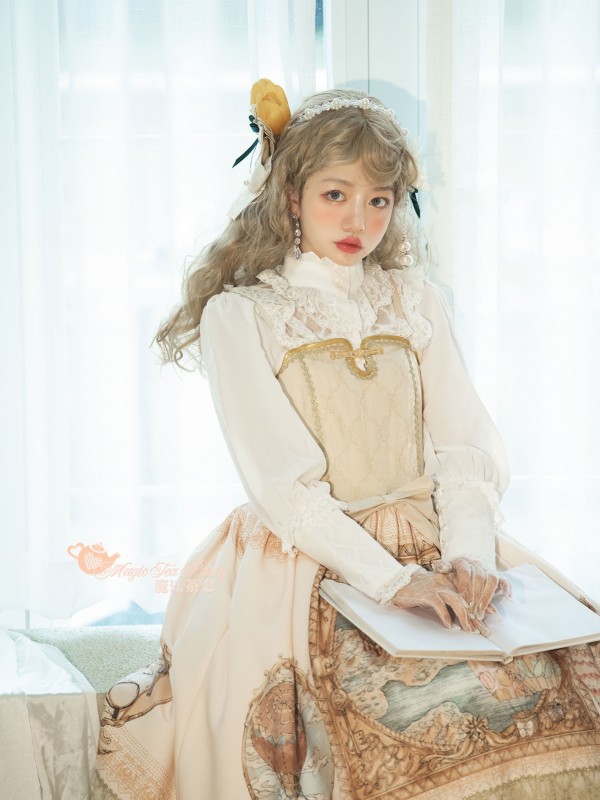 Magic Teaparty - Escape from the Tulips Elegant Jumperskirt Magic Teaparty - Escape from the Tulips Elegant Jumperskirt