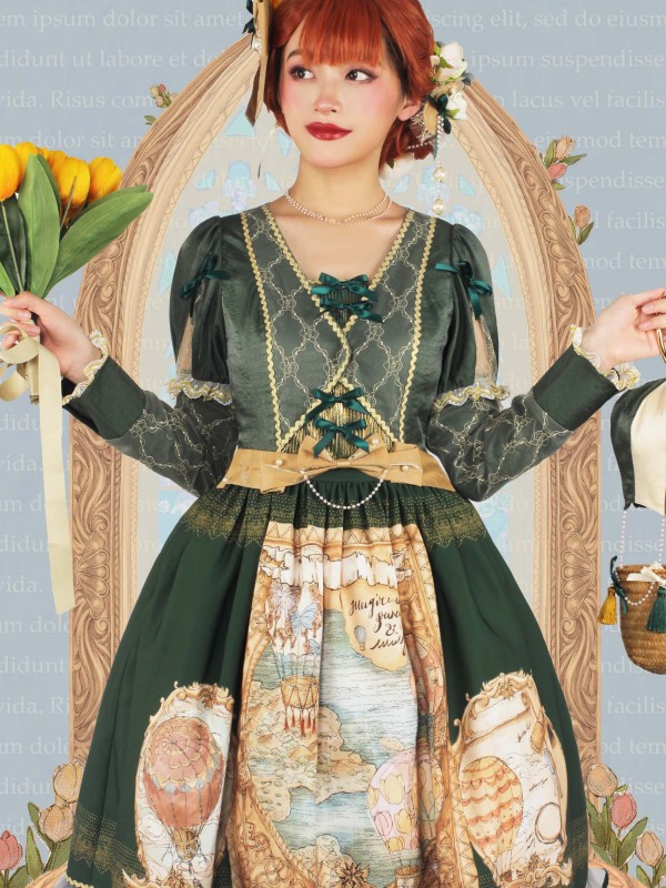 Magic Teaparty - Escape from the Tulips Elegant One-piece Magic Teaparty - Escape from the Tulips Elegant One-piece