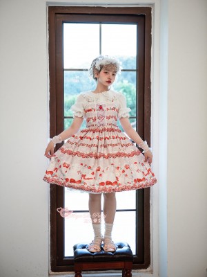 Magic Teaparty - Strawberry Sheep Jumperskirt