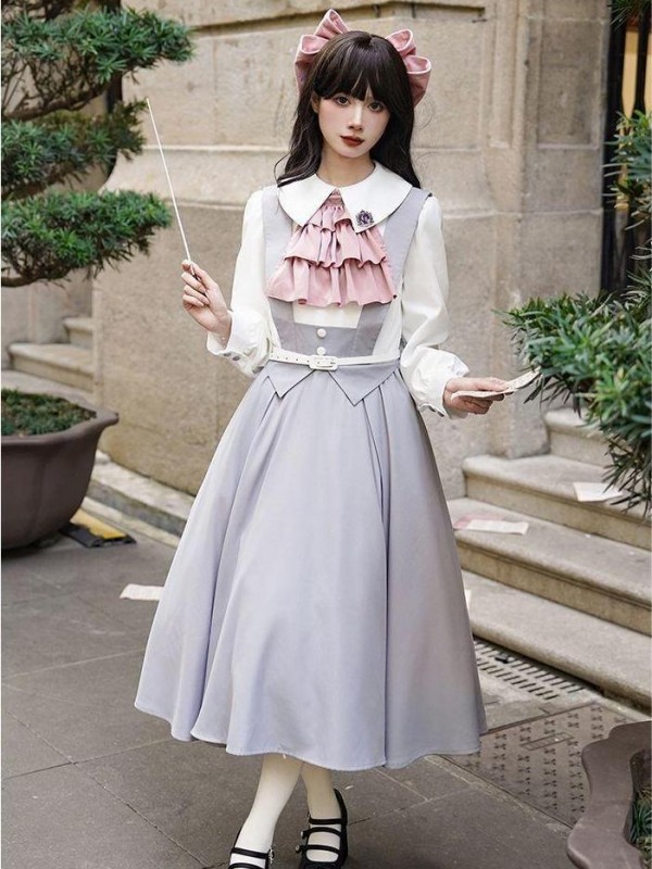【Martha College】~College style lolita Onepiece~Spring models