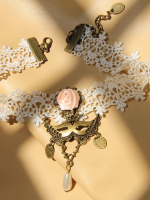 Mask Queen Lace Choker Mask Queen Lace Choker