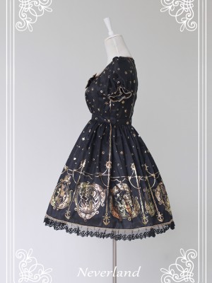 Mermaid Song Puff Sleeve One-piece