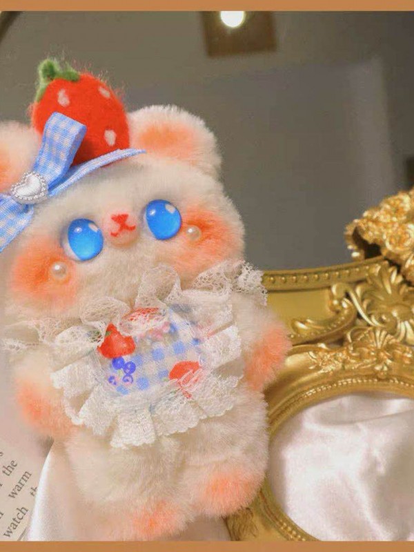 Mini Plush Bear Toy DIY Keychain Mini Plush Bear Toy DIY Keychain