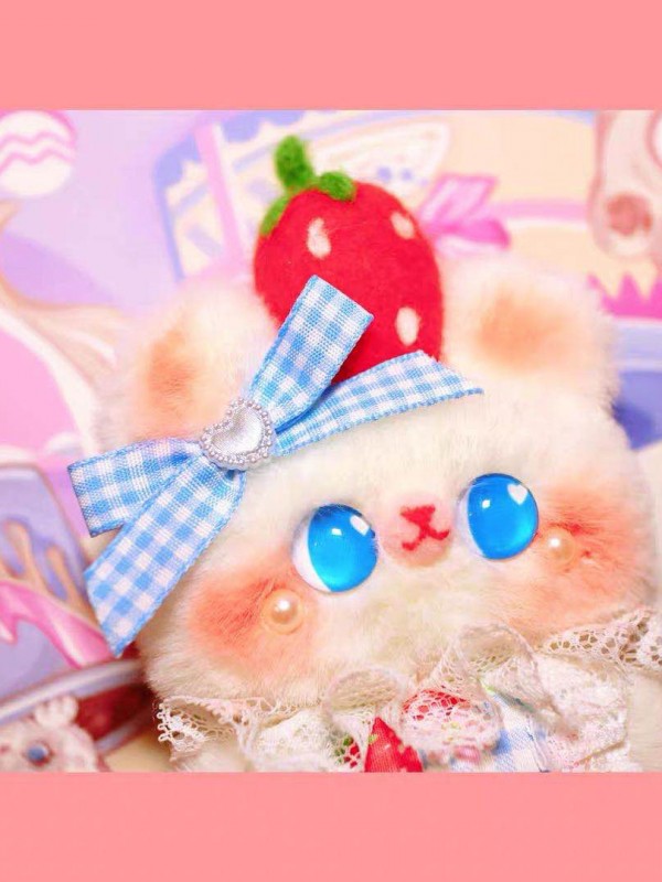 Mini Plush Bear Toy DIY Keychain Mini Plush Bear Toy DIY Keychain