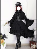 Delorme Grey Crow Corset Delorme Grey Crow Corset