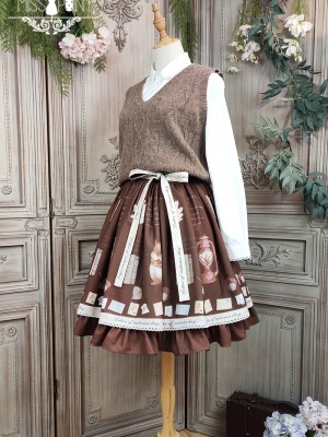 Miss Point - Letter of Autumn Skirt