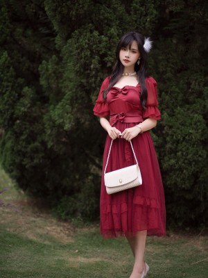 Miss Wudu Elegant Short Sleeve One-piece