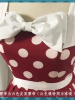 Miss Yaodu Polka Dot Herben One-piece