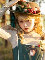 Miss Point - Letter of Autumn Mini Top Hat