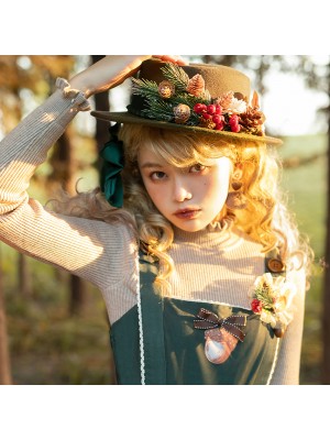 Miss Point - Letter of Autumn Mini Top Hat