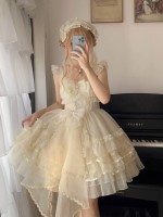 【Moon Shadow Galaxy Dream】~Lolita Wedding style Jumperskirt