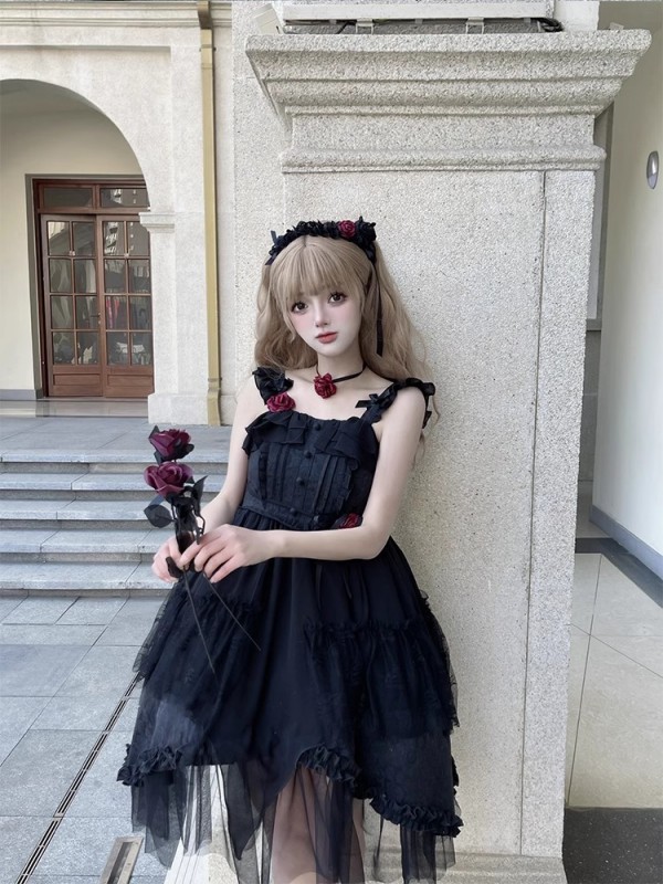 【Moon and Dawn】~Lolita Jumperskirt ~Slim Jsk