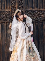 Mucha Empire Open Front Classic Long Jumperskirt Mucha Empire Open Front Classic Long Jumperskirt