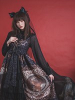 Mucha Empire Open Front Classic Long Jumperskirt Mucha Empire Open Front Classic Long Jumperskirt