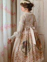 Mucha Empire Open Front Classic Long Jumperskirt Mucha Empire Open Front Classic Long Jumperskirt