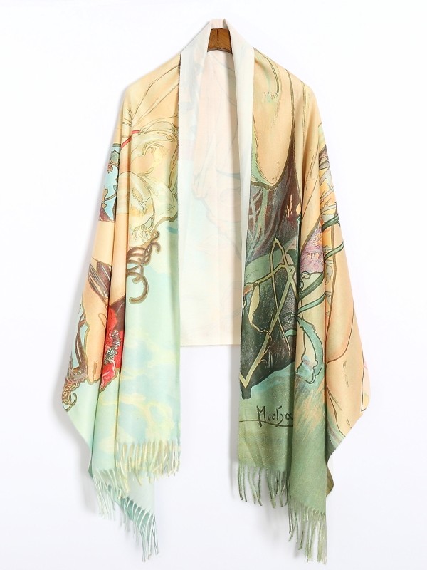 Mucha Series Scarf Mucha Series Scarf