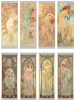 Mucha Series Scarf Mucha Series Scarf