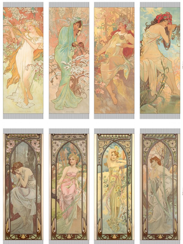 Mucha Series Scarf Mucha Series Scarf