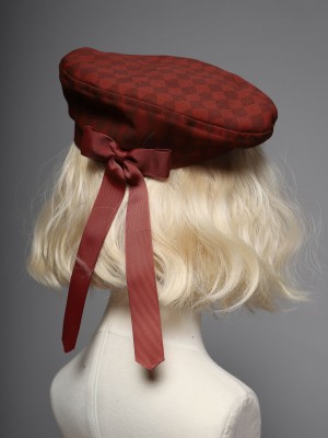 No One Lives Gothic Beret 