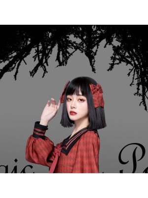 No One Lives Gothic Hair Clip