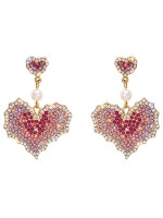 Heart-shaped Earrings Heart-shaped Earrings