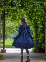 INFANTA * Holy Fruit Estate * OP Lolita Autumn Embroidered Dress