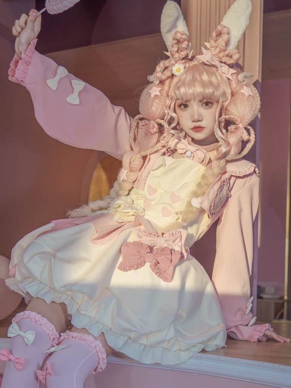 Ocelot - Milk Puffs Jumperskirt Ocelot - Milk Puffs Jumperskirt