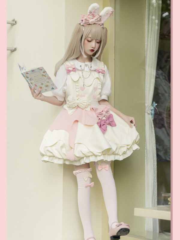 Ocelot - Milk Puffs Jumperskirt Ocelot - Milk Puffs Jumperskirt